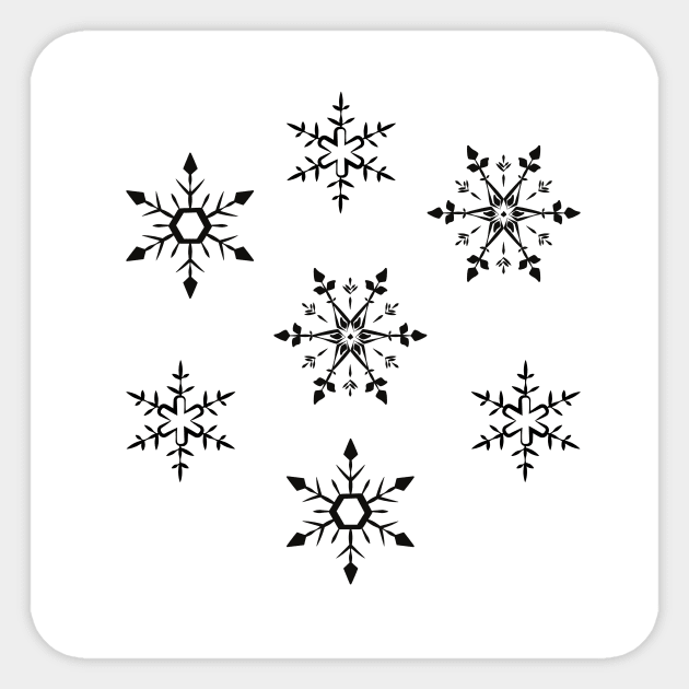 Black and white pattern Sticker by Word and Saying